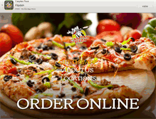 Tablet Screenshot of caspianpizza.com